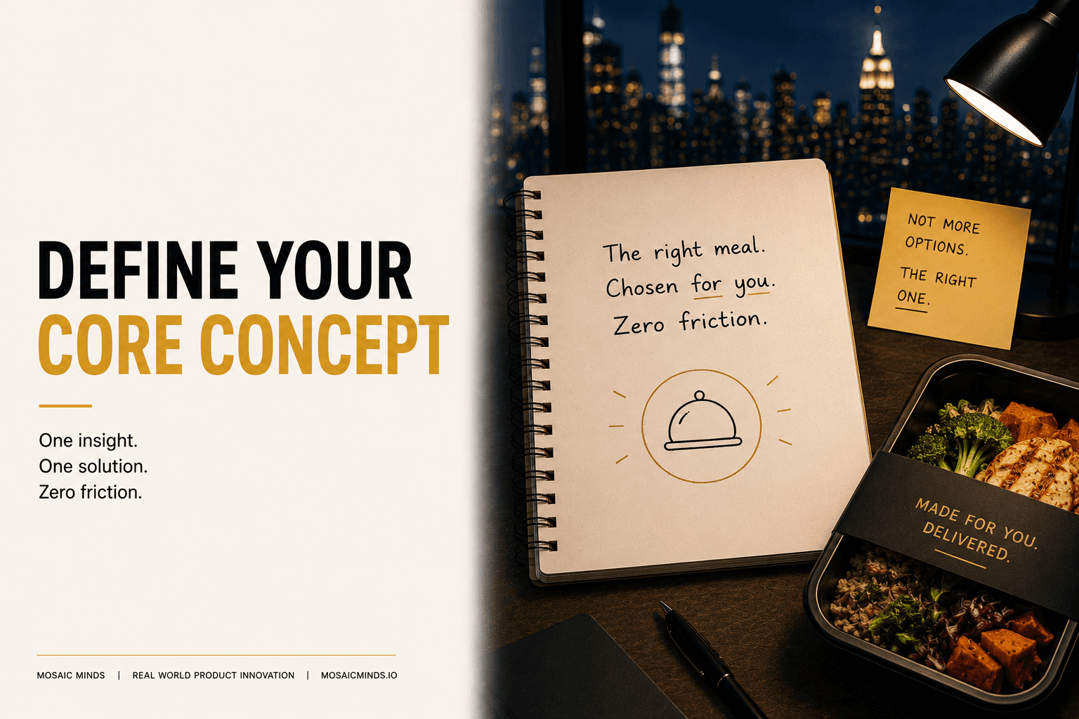 Project 9: Define The Core Concept (Plated)