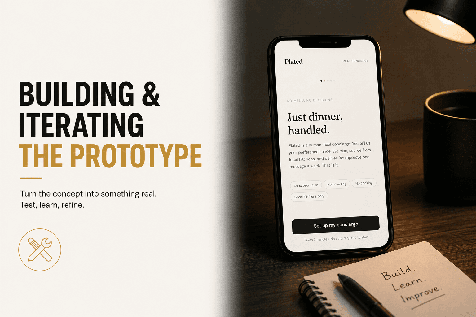 Project 13: The Plated Prototype