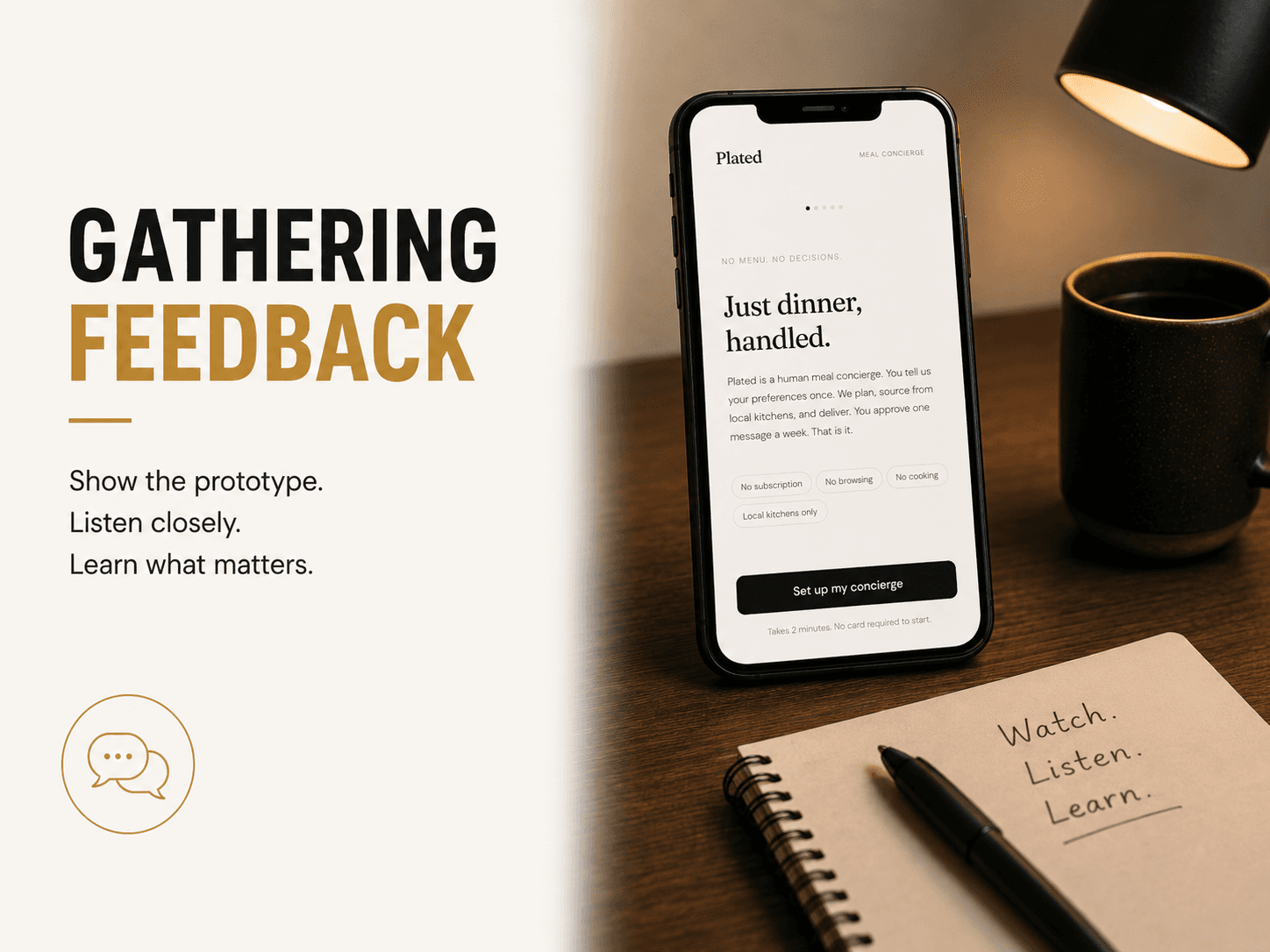 Project 15: Gather Feedback